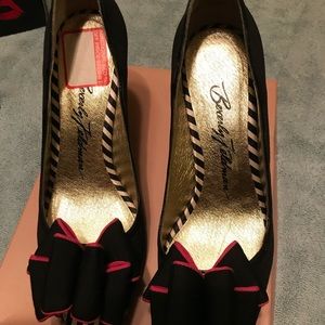 Velvet Red/purple heels